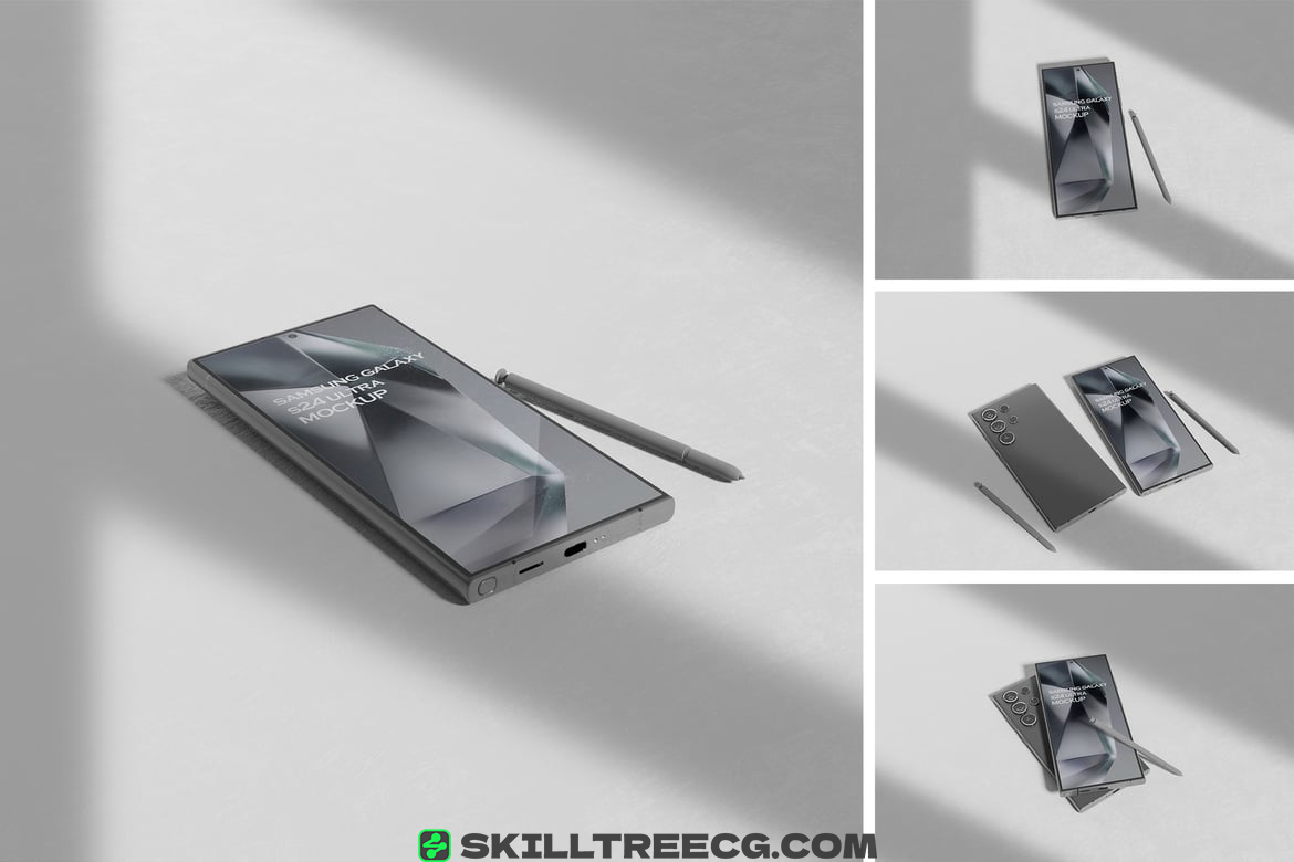 Samsung Galaxy S4 Ultra Mockup（063793）-技能树